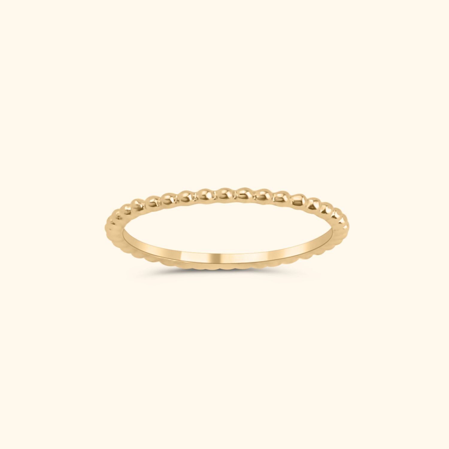 Bubble Stacking Ring | 14K Goud